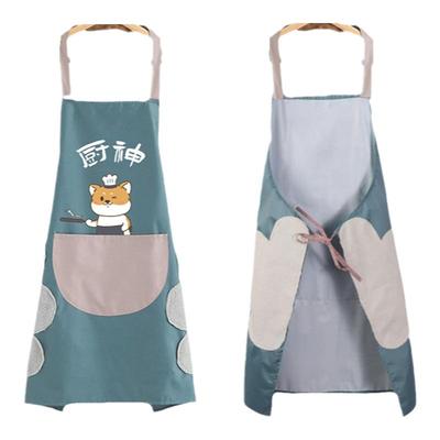 围裙2025新款家用厨房防水防油女