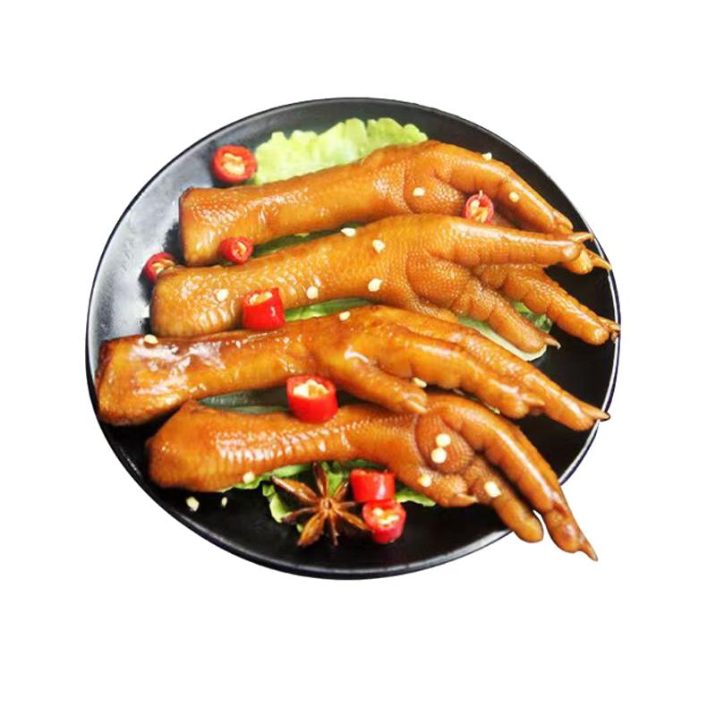 鸭子飞了龙岩泡鸡爪小零食办公室休闲食品酸辣凤爪解馋夜宵卤味