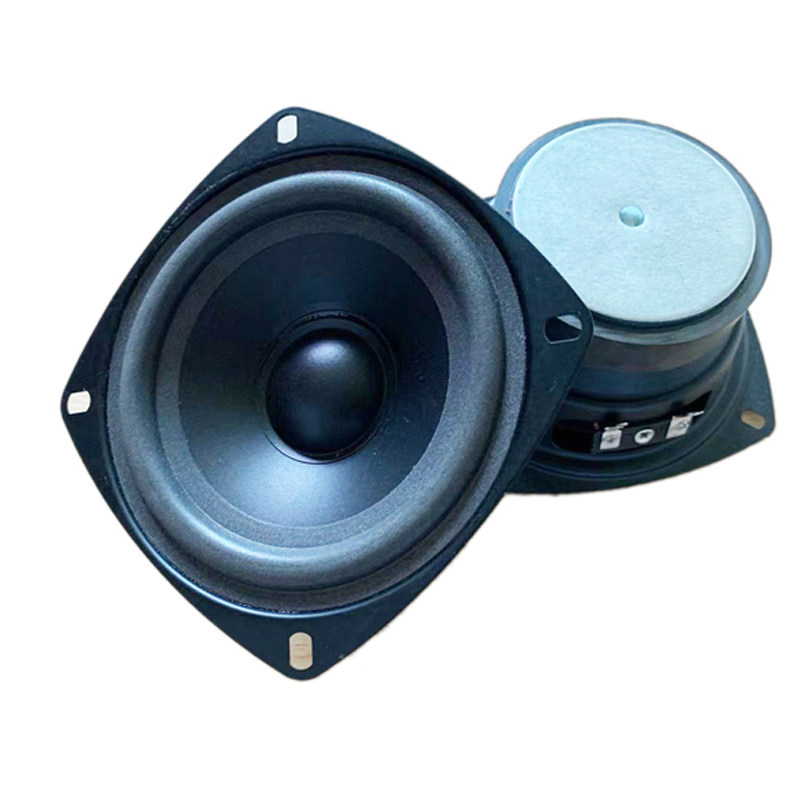 4寸广播喇叭8欧中低音音柱70磁30W4欧全频音响扬声器配件扩音改装