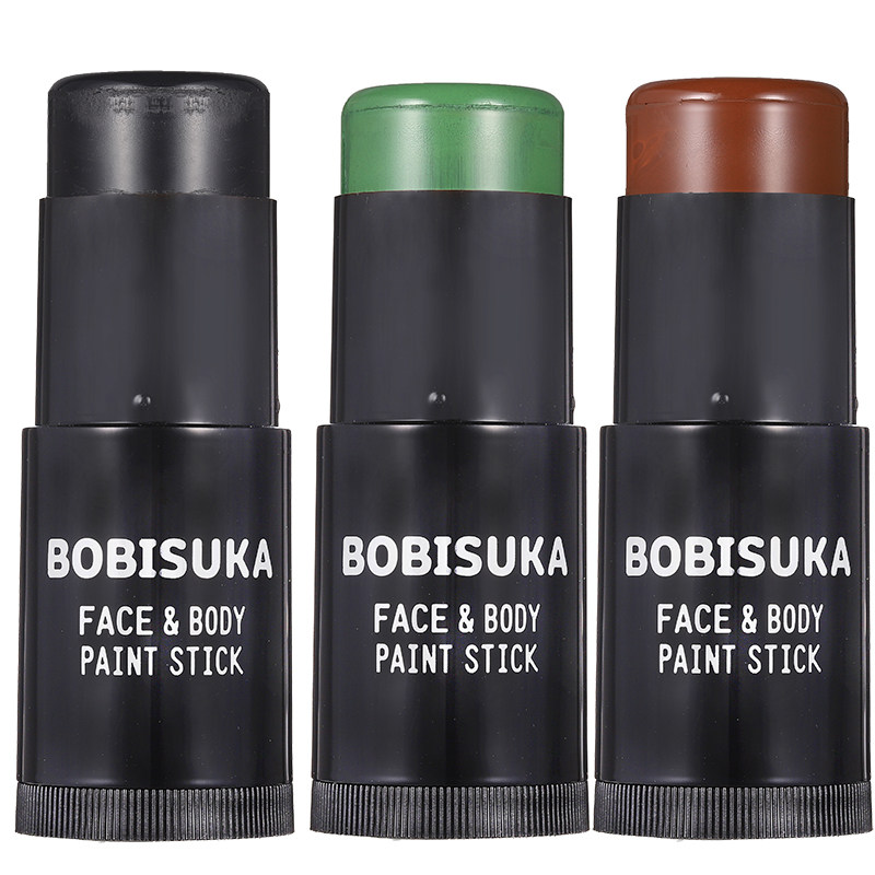BOBISUKA波比苏卡人体油性彩绘颜料棒防水防汗身体脸部不脏手