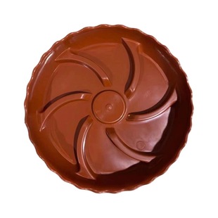 圆形花盆托盘底座通风透气花盆垫底沥水接水托盘加厚树脂家用底座