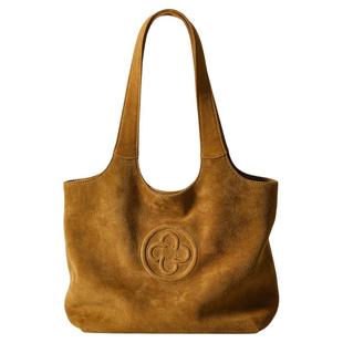 【意大利进口真鹿皮】卡思乐绒面马甲托特包冬休闲大容量单肩包女