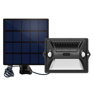 太阳能灯壁灯庭院家用户外户内分体式屋里用室内楼道人体感应照明