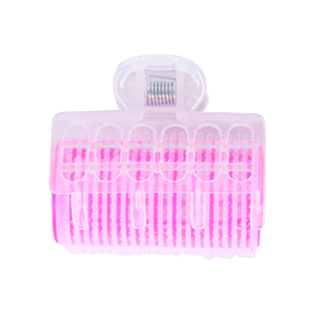 空气刘海卷发筒塑料卷发棒固定神器大波浪内扣发根蓬松夹空心卷筒