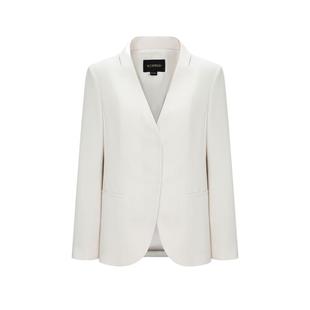 【naia醋酸】Scofield女装都市商务西装短外套隐形扣