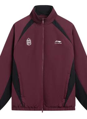 李宁情侣防泼水棉服保暖夹克