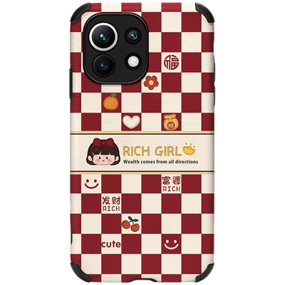 格纹小兔适用小米12/11/10/9