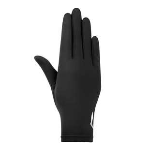 李宁防晒手套女冰丝骑行电动车触屏夏季防紫外线薄款户外骑车专用