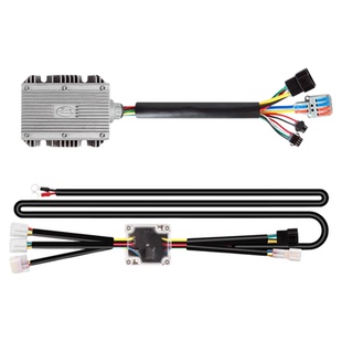 适用极核AE45九号M95C改装双DC防烧中控仪表华晶供电转换器转接线