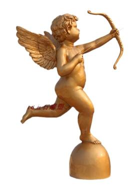 欧式 爱神丘比特树脂人物 庭院花园工艺品雕塑落地装饰美化摆件