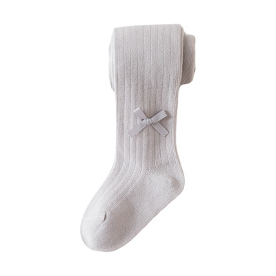 modomoma女童蝴蝶结打底裤袜