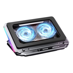 笔记本散热器支架压风式风扇制冷手提电脑底座增高悬空托架游戏本