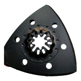 自粘型三角形砂纸盘93mm砂纸抛光打磨物体大块表面starlock接口