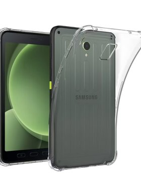 适用三星Galaxy Tab Active3透明保护套Active5气囊软壳SM-T570平板Samsung全包X300防摔X306硅胶T575支架外