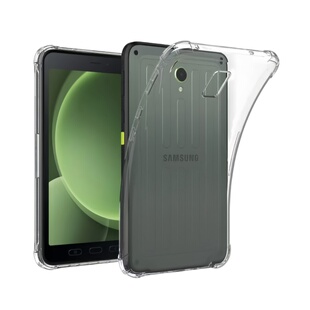 适用三星Galaxy Tab Active3透明保护套Active5气囊软壳SM-T570平板Samsung全包X300防摔X306硅胶T575支架外