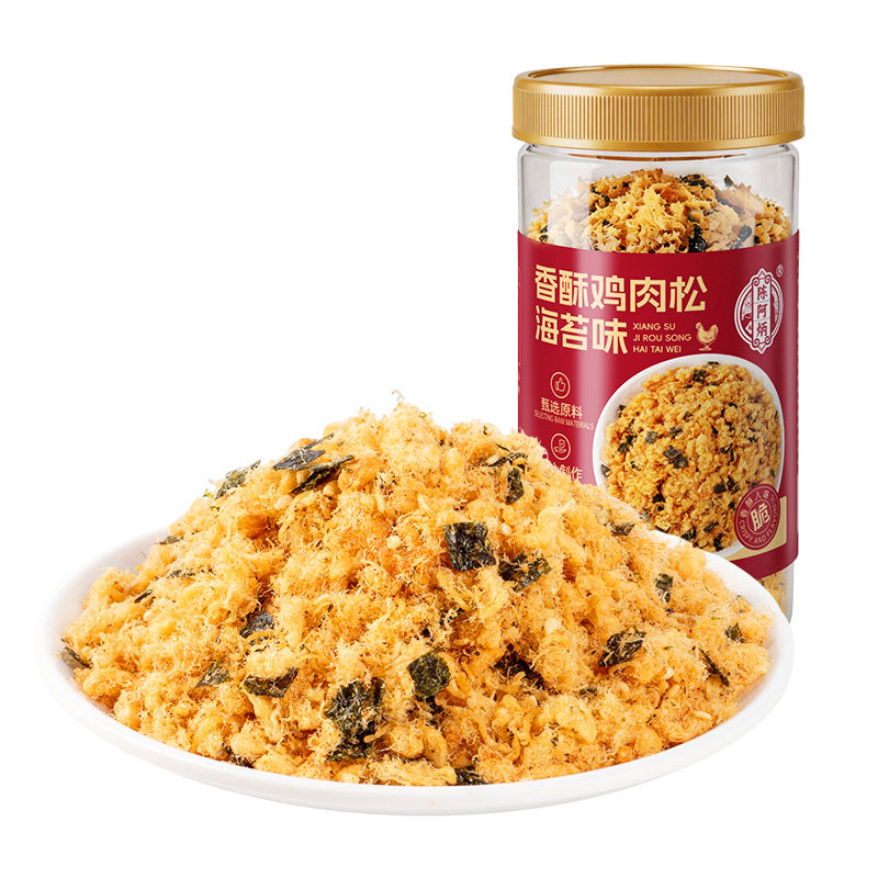 陈阿炳高蛋白海苔肉松家商用