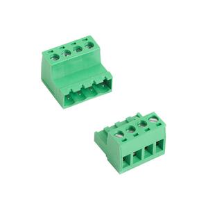 免焊对接2EDGRK-5.08mm公母插拔式 空中对插件绿色接线端子连接器