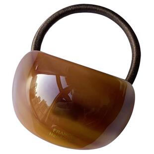 法式小椭圆~韩国France复古发圈圆弧形高马尾发绳扎头绳盘发皮筋