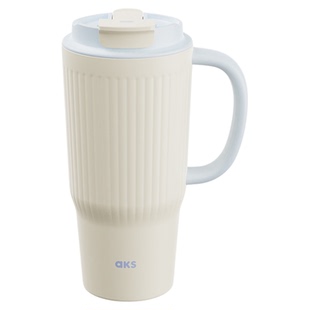 aks2025新款高颜值巨无霸冰霸水杯大号大容量吸管保温杯保冷杯子