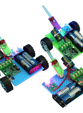电磁炮加农炮战车套件 科技小制作 学生手工作业 电子diy生日礼物
