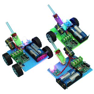 电磁炮加农炮战车套件 科技小制作 学生手工作业 电子diy生日礼物