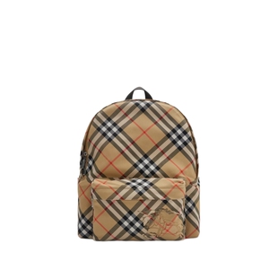 【24期免息】BURBERRY 小号格纹双肩包 多色
