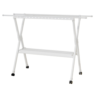 晾衣架折叠落地室内家用多功能可移动铝合金户外凉衣杆晒被子神器