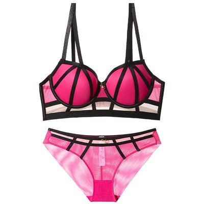 dxtoxs性感网纱小胸聚拢显大内衣