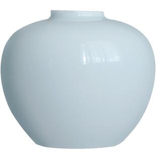 青白芍药花瓶 家居装饰餐桌客厅简约中式陶瓷水养包邮 闲趣别院