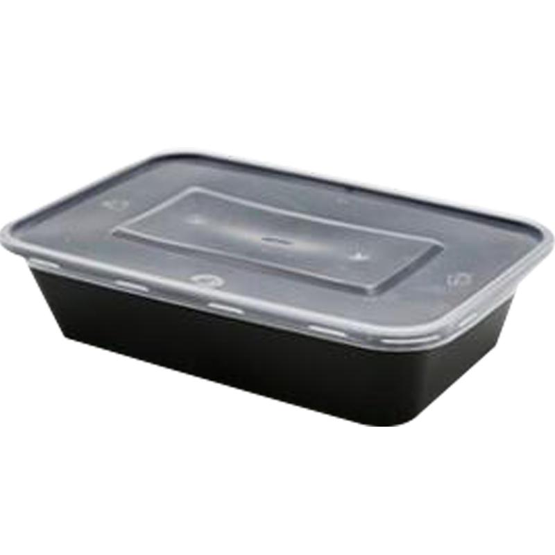 otop黑色水果500ml一次性餐盒