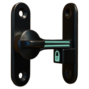 插销门栓免打孔门锁卡扣房间门扣卫生间厕所简易锁推拉门移门锁扣