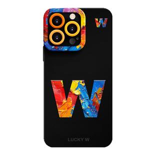 幸运字母手机壳适用苹果17promax新款iPhone16plus液态硅胶13简约14男女12情侣15创意个性防摔简约小众17air