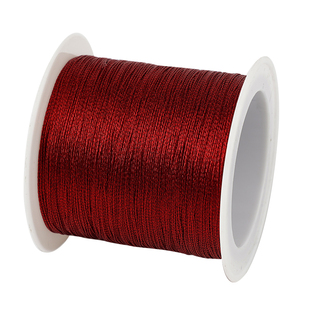 369股彩金线DIY手工编织手绳细线串珠绕线手链刺绣文玩玉线金银线