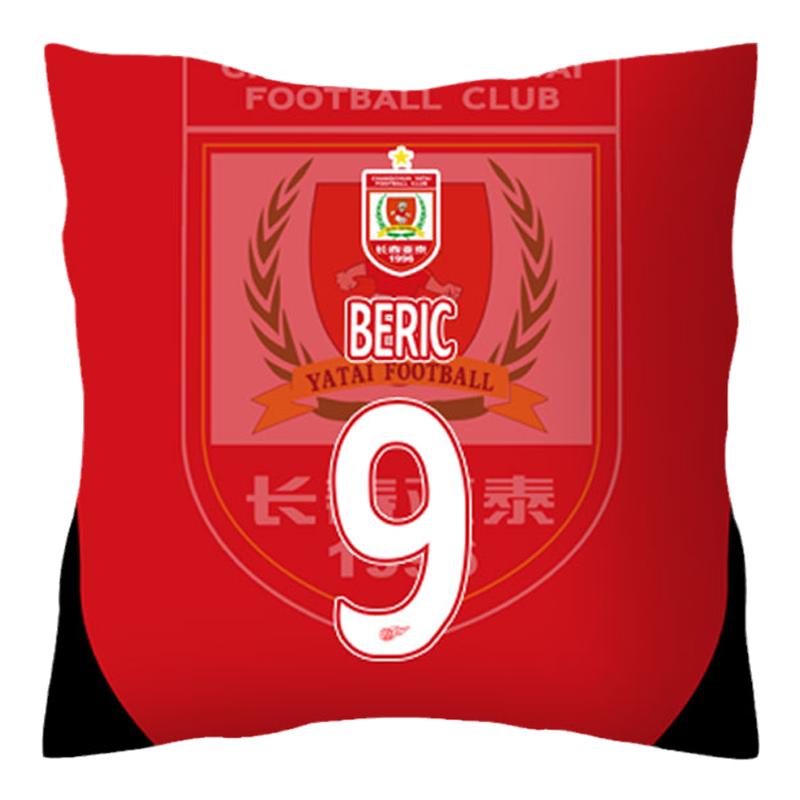 2024长春亚泰队足球迷抱枕床头沙发靠枕汽车靠垫办公室座椅腰枕