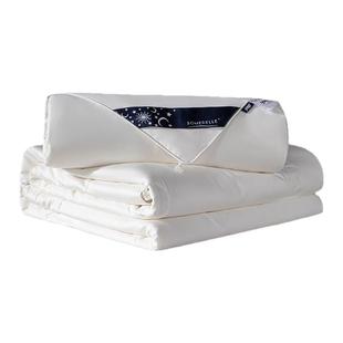 安睡宝100%蚕丝被子冬被单双人薄款空调被夏凉被春秋四季通用被芯