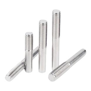 304不锈钢单头螺丝螺栓螺柱加长螺杆一头牙加工定做M5M6M8M10M12
