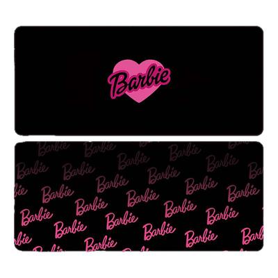 高颜值创意芭比极简印花鼠标垫