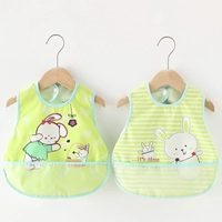 Два куска рисового кармана (кролик) зеленый