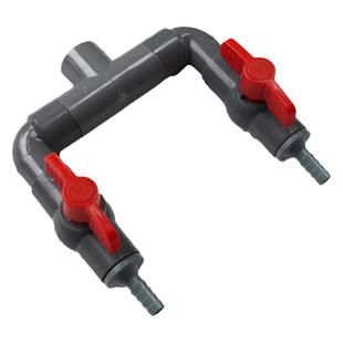 鱼车气量调节分流器4分 8/10mm大口径增氧气泵接头海鲜水产分气排