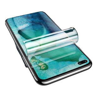 适用荣耀V30手机膜v30pro全屏覆盖水凝膜华为honor防蓝光保护por膜全包无白边防摔防刮屏幕OXF-AN10纳米贴膜