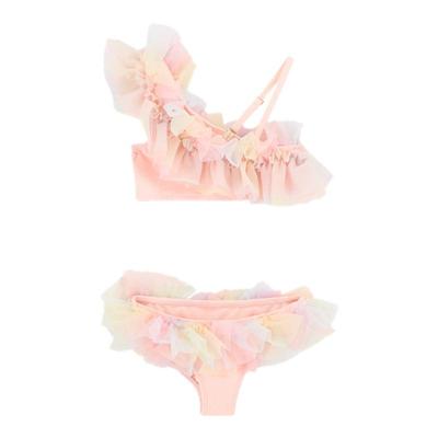 54 Little现货英国Angels Face SS25女宝宝比基尼连体泳衣UPF50+