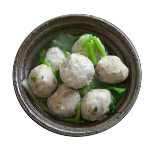 闽南芹菜猪肉丸子漳浦肉圆纯手工瘦肉丸火锅食材冷冻商用半成品菜