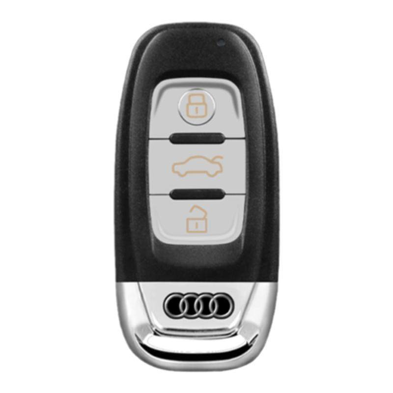 奥迪车钥匙壳A6L Q5 A4L A8 A5 A7 Q7原厂原装智能遥控器替换外壳