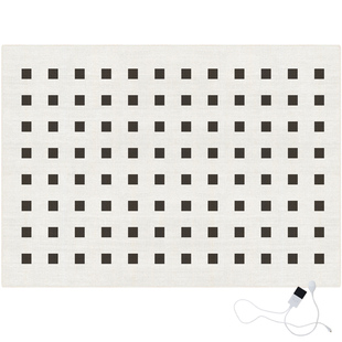 分体式石墨烯加热地毯客厅家用地暖垫 电热地毯可拆洗发热取暖垫