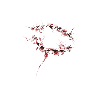 万圣节伤疤纹身贴 男女妆容脸贴 一次性可水洗咬痕淤青贴纸真实感