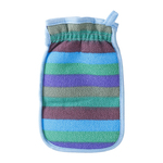 彩虹条搓澡巾男女双面搓背洗澡巾沐浴手套搓灰粗砂洗澡神器无痛