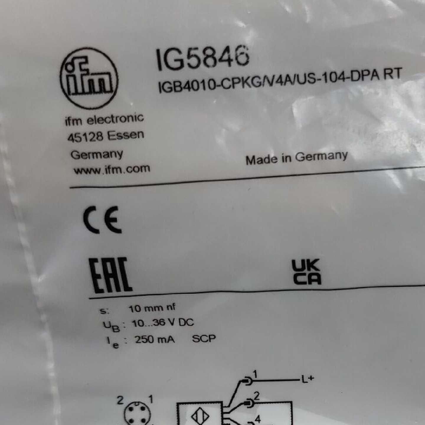 议价IFM IES208 IEW200 IFS218 IG5846 全新原装正品易福门 - 实物图