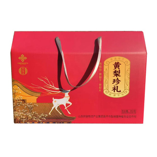 山西晋城特产高平梨缘香黄梨珍礼黄梨干黄梨片黄梨膏礼盒装850g