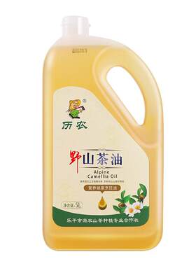 历农野山茶油5L减脂食用油耐高温