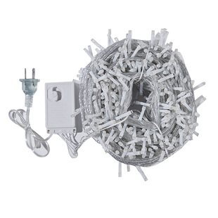 led太阳能七彩灯闪灯串灯满天星星户外氛围圣诞节装饰挂树上灯带